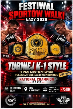 Миниатюра FESTIWAL SPORTÓW WALKI – ŁAZY 2026:  PFKB