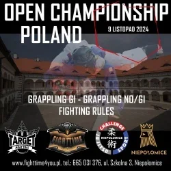 Open Championship Poland FT, Grappling Gi, NoGi, Fighting Rules bélyegképe