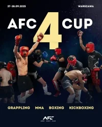 AFC CUP 4 - Grappling MMA Boxing Kickboxing bélyegképe