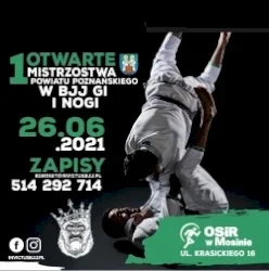 Миниатюра 1 Otwarte Mistrzostwa Powiatu Poznańskiego w BJJ GI i NOGI